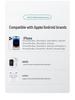 PISEN 15W MagSafe 3-in-1 Wireless Charger for Phone, Watch, and Earphones with Lazy Bracket