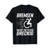 Wheelchair User T Shirt Black S Vintage Washed Breathable Versatile Streetwear Top For Everyday Wear Homme Comfortable Fashion