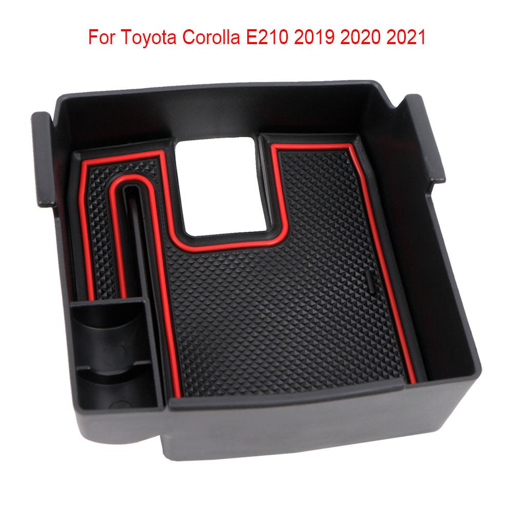 Car Central Armrest Storage Box Holder For Toyota Corolla E210    Center Console Organizer Tidying