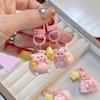 Cartoon Cute Star-shaped Little Pig Keychain Pendant For School Bags As Creative Gifts