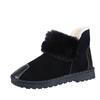Women's Snow Boots Comfortable Flat-heeled Korean Martin Boots Winter Women's Cotton Shoes