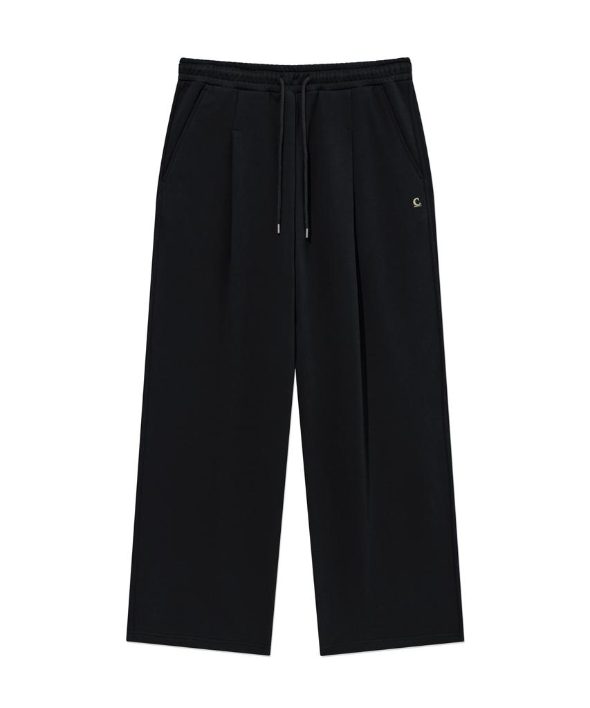 COVERNAT Signature Symbol Wide Sweatpants Navy