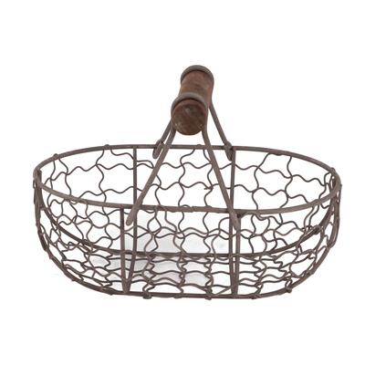 2pcs Flower Girl Basket Wedding Flower Baskets Metal Baskets Home Decor