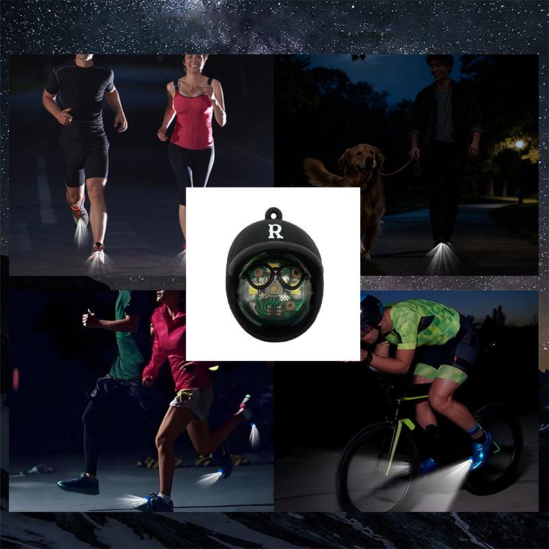 Cross-Border Shoe Lights for Crocs: Outdoor Sports, Beach, Camping, Keychain Lighting