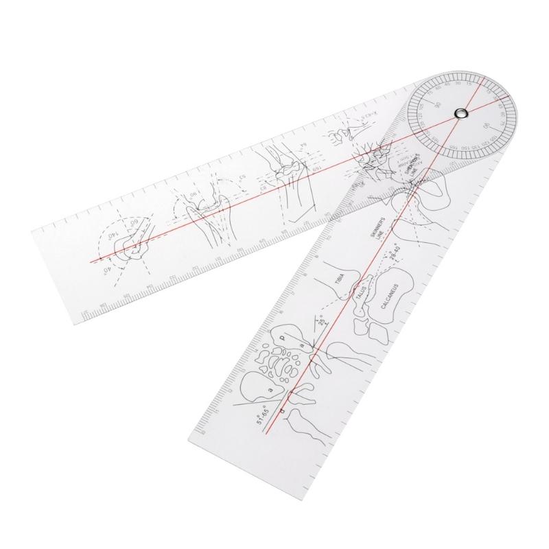 Goniometer Angle Ruler Rule Joint Orthopedics Tool Instruments Plastic