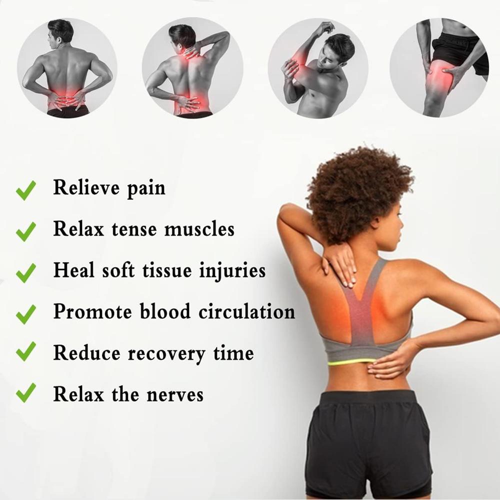 1 Stk. Massage-Holzroller, Manueller Holz-Massager, Holz-Rückenmassagerolle für Nacken, Bein, Rücken, Tiefengewebe-Muskelmassagegerät