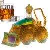 300ML 3D Tractor Decanter Tractor Shaped Whiskey Wine Bottle Glass Storage Ornament Decanter Decoration For Men Bar Cabinet