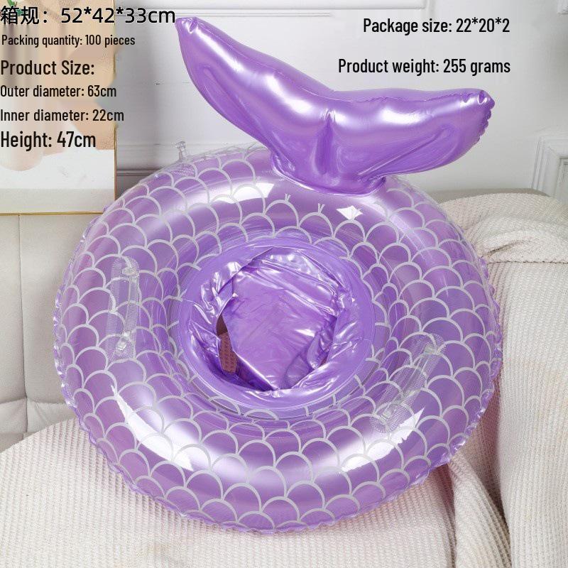 Large Toddler Boat-Themed Swimming Ring with Canopy & Steering Wheel