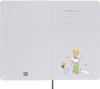 Moleskine Der Kleine Prinz Notizbuch Schwarz In Limitierter Auflage Undatierter Wochen-Monatskalender large/A5 Fester Hard Cover Einband Liniert Grau