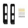 With Anti Scratch Protection Pads Laptop Mount Holder Adjustable Wall Mount Notebook Bracket Space Saving Under Desk Mount