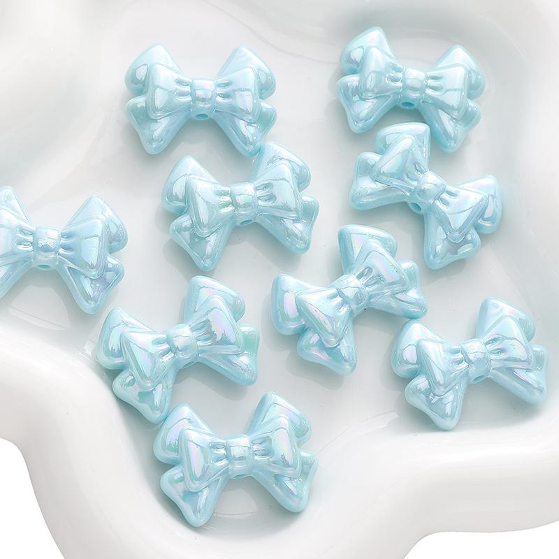 Acrylic AB Color Star Love Bow Bead Diy Handmade Beaded Bracelet Mobile Phone Chain Material