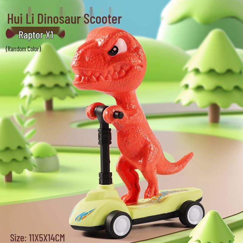 Dinosaur Inertial Motorcycle Toy - Tyrannosaurus Rex Sliding Bike for Boys