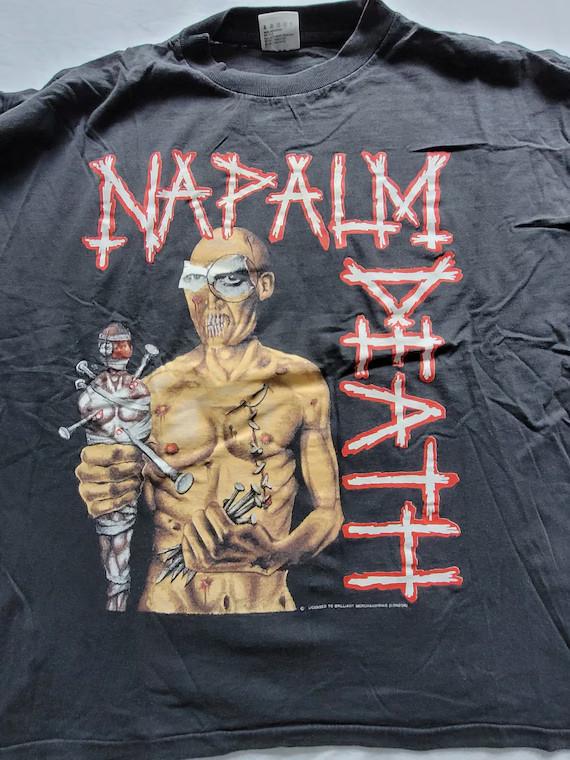 

Napalm Death Tour Short Sleeve vodoo - 1994 Shirt BL461 Unisex T-Shirt XXXXL