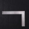 Stainless Steel L Square Ruler Measuring Tool High-Accuracy Metal Ruler Small Frame Double-Sided Mini Ruler Educational