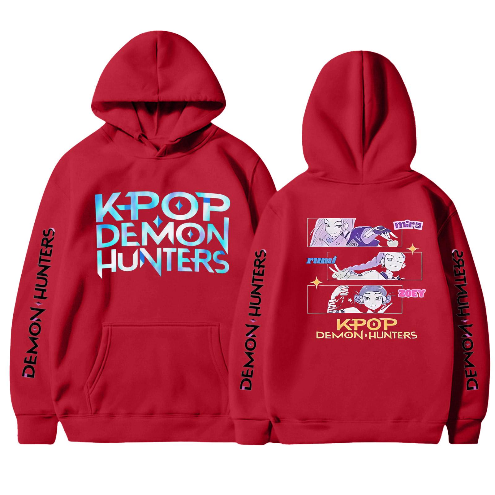 

Женский модный повседневный свитшот с длинными рукавами, капюшоном и принтом букв S красный