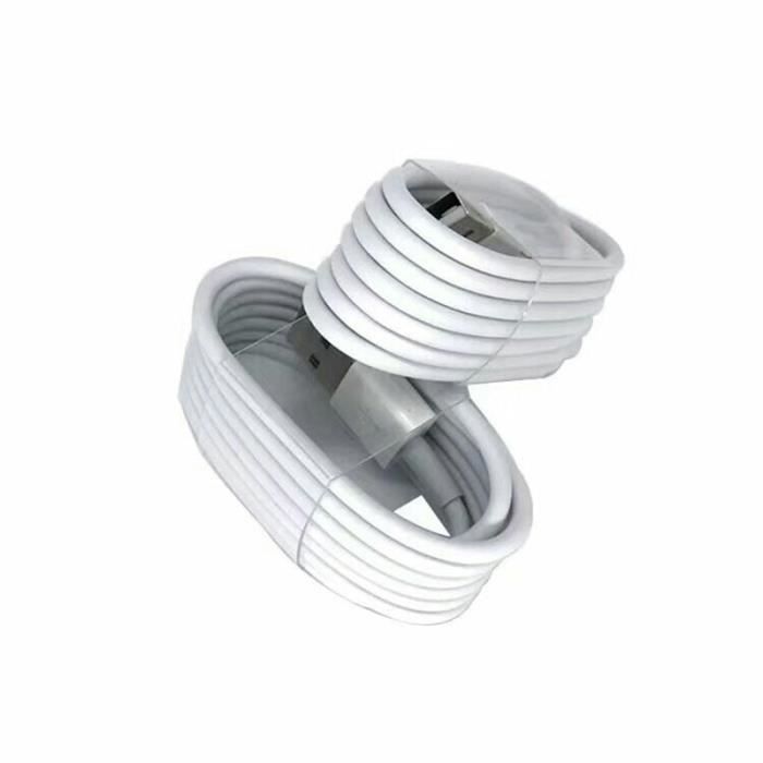 White-1m -5 pièces-lot câble usb pour apple téléphone charge pour iphone câble 12 11 pro xs max x xr 8 7 6 6s plus cordon de charge