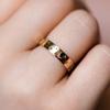 1Pc Simple Star and Moon Hollow Ring, Suitable for Both Men and Women