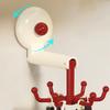 360° Rotating Dopamine 6 Claw Hook Wall Hanging Reusable Wall Mounted Hanger Punch-Free Easy Installation Universal Hook