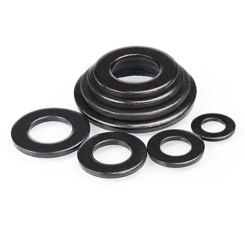 CT Black Carbon Steel Flat Washers
