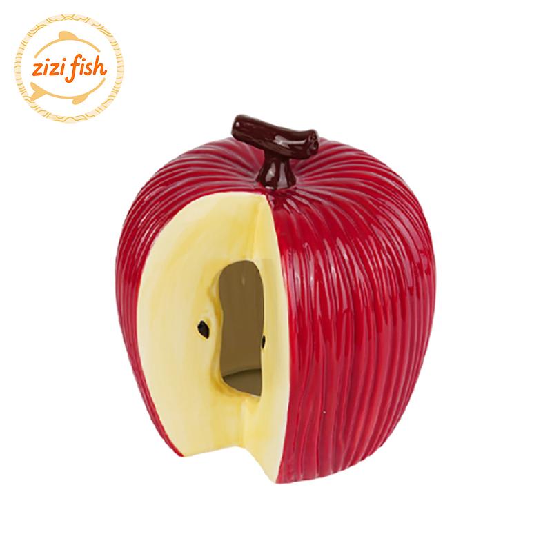 Creative Gnawed Apples Tissue Box Coffee Table Desk Decoration Apple Shape Ceramic Tissue Box Bedside Table Paper Towel Case