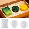 Food Grade Silicon Sunflower/Leaf Mold with High Temperature Resistance for Baking Candy and Cake Decorations