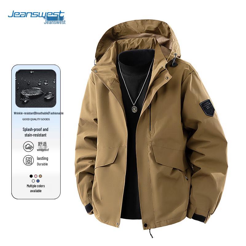 

Jeanswest Men s Casual Hooded Jacket XL