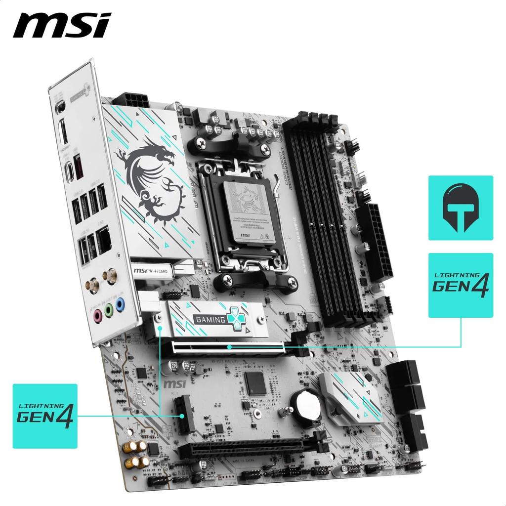 MSI B840M GAMING PLUS WIFI6E Gaming Motherboard MB6805 Micro-ATX