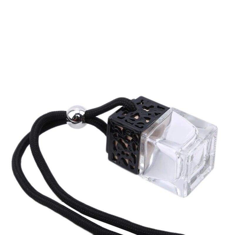 Car Hanging Perfume Empty Bottle Pendant Fragrance for Essential Oils Air Freshener Auto Ornament Car Accessories Interior