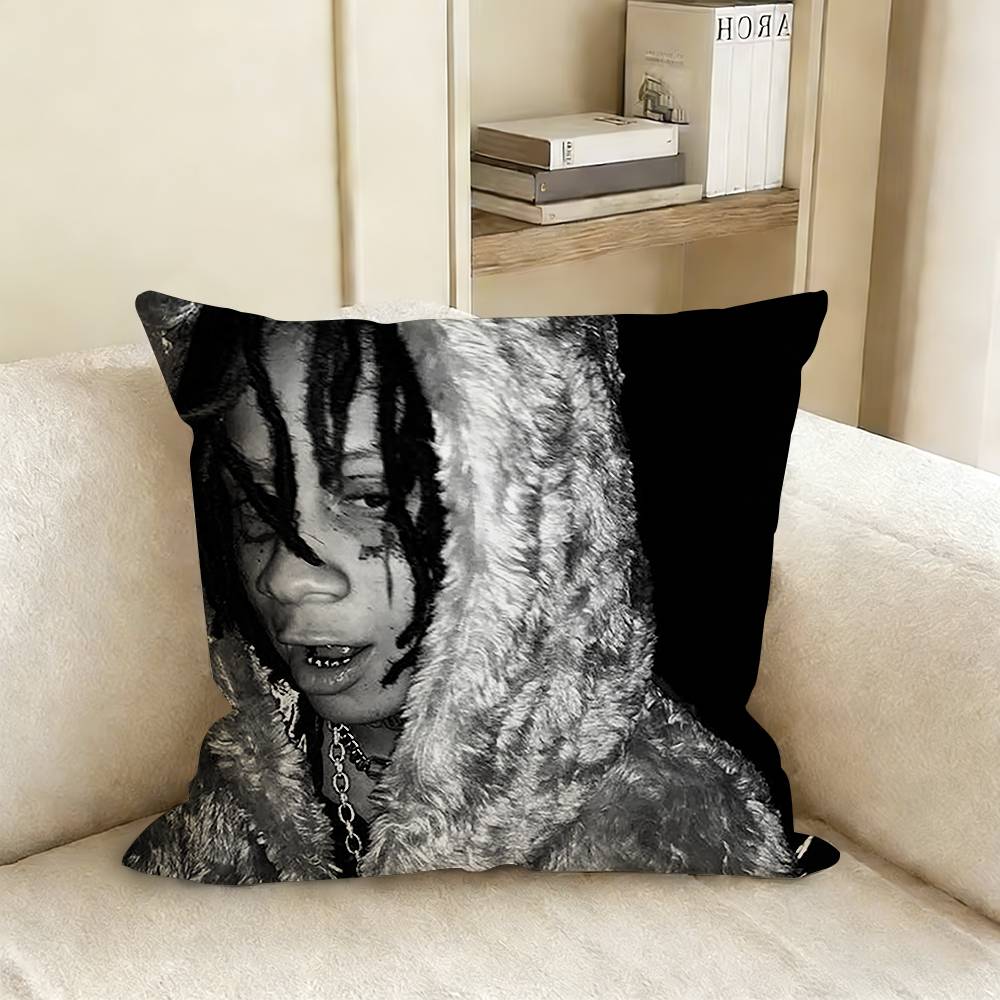 T-Trippie R-Redd Various Sizes Square Pillow Case For Car Home Bedchamber Decor