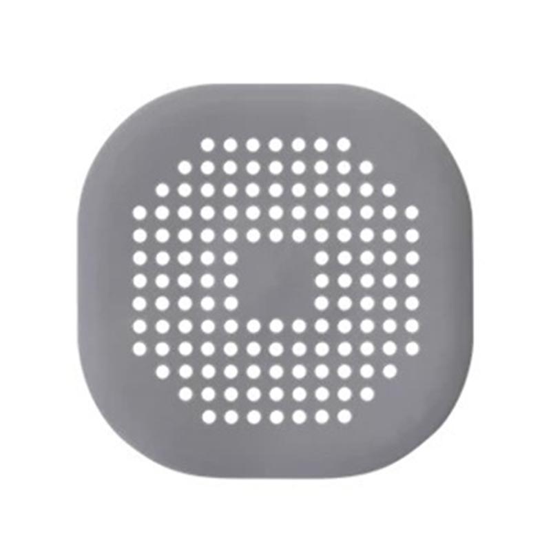 

Kitchen Sink Stopper Plug Shower Strainer Bathtub Sewer Outfall Filter Bathroom серый