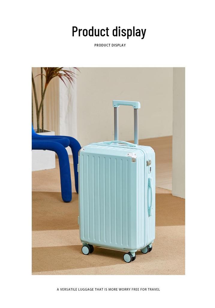 Mother-Daughter Set: Universal Wheel Travel Suitcase with 28-Inch & 20-Inch Trolley Cases, Large Capacity, with Security Code Lock