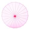 Durchscheinender Seiden-Performance-Schirm Einfarbiger Chinesischer Bambusschirm Tanz Cosplay