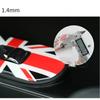 1set=2pcs Special Size Car Window Decoration Paste Door Panel Car Styling Accessories Badge Stickers for BW MI+NI One Coo+per F56