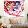 The Girlfriends Who Really Love You Tapestry Wall Hanging Room Background Cloth Home Decor Beach Mat Yoga Mat Sofa Bed Sheet