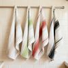 1Pc 45x65cm Nordic Style Cotton Striped Color Woven Table Napkin Kitchen Tea Towel Household Scouring Pad Dishwashing Cloth