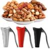 Pinze Schiaccianoci Apri Guscio Cutter Pinza Metallo Schiaccianoci Lega di Zinco Forma a Imbuto Gadget Veloci per Castagne Clip