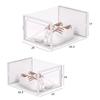 Flip-Top Transparent Plastic Shoe Box - Space-Saving Foldable Shoe Storage Cabinet and Rack
