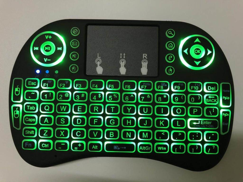 i8 Wireless Mini Keyboard & Air Mouse with Dry & Lithium Battery Remote Control