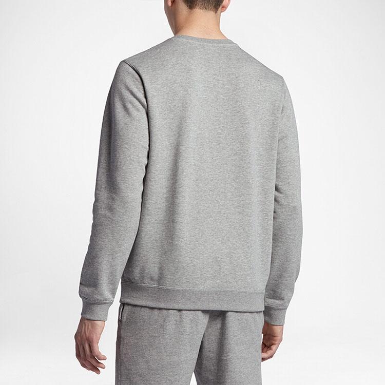 Nike Casual Sports Loose Round Neck Pullover Gray Men's 804343-063