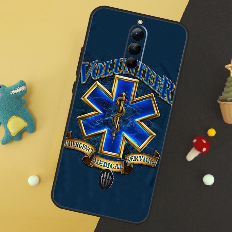 EMT EMS Medical Rescue Phone Case For ZTE Nubia Red Magic 9 Pro Plus 5S 5G 6R 6 7 6S 7S 8 8S Pro Protective Cover