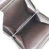 LOUIS VUITTON Compact zip Bi-Fold Wallet M61668 Brown Damier canvas Women Used