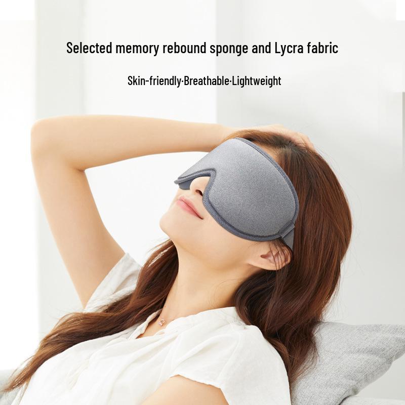 3D Memory Foam Sleep Eye Mask – Skin-Friendly Stereo Shading Mask