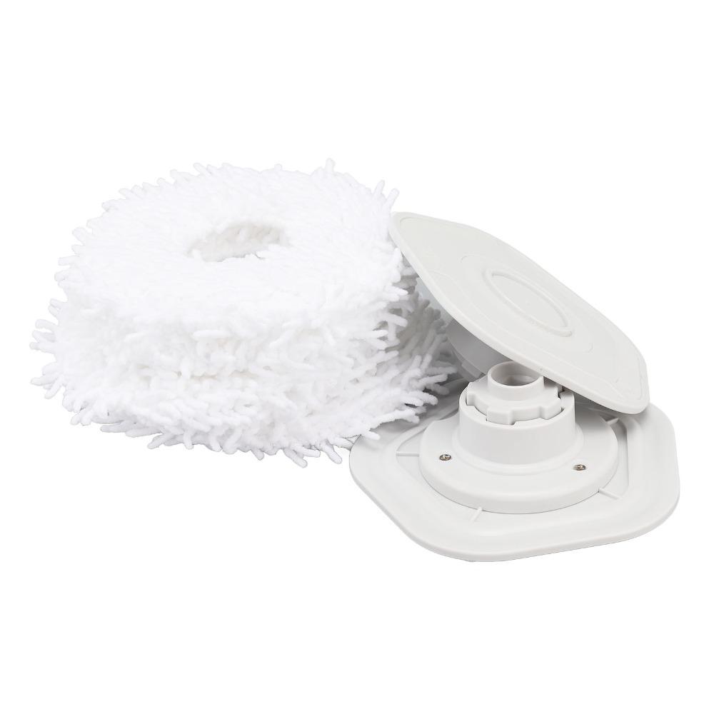 8PCS Snap Fit Vacuum Floor Mop Mop Pads Replacement for Dreame W10 /W10 Pro Dust Removal
