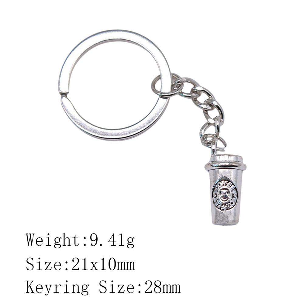 2025 Trend Keychain For Women Food Key Ring Cheap Things Female Keychain