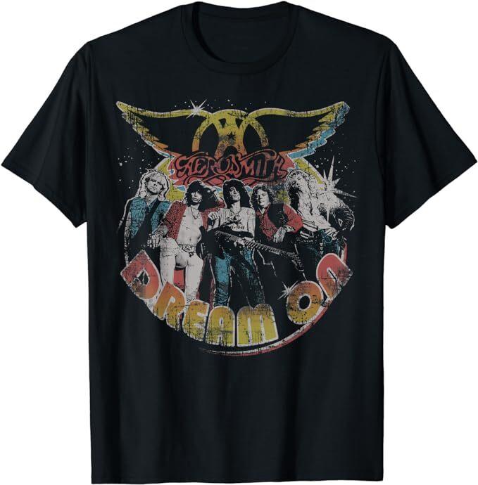 Aerosmith Dream On Portrait T-shirt L