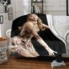 Floral Fantasy Fashion Blanket Soft Throw Blanket For Home Bedroom Bed Sofa Travel Office Solid Christmas Blanket