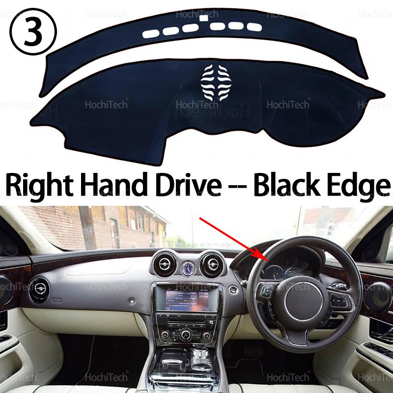 Dashboard Cover Avoid Light Anti-Slip Anti-dirty Mat Pad Sunshade Dashmat Protect for Jaguar XJ XJL X351 2010- LHD RHD