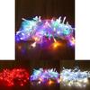 Led Fairy Light String For Indoor Festive Decor With Waterproof Design And Manual Switch