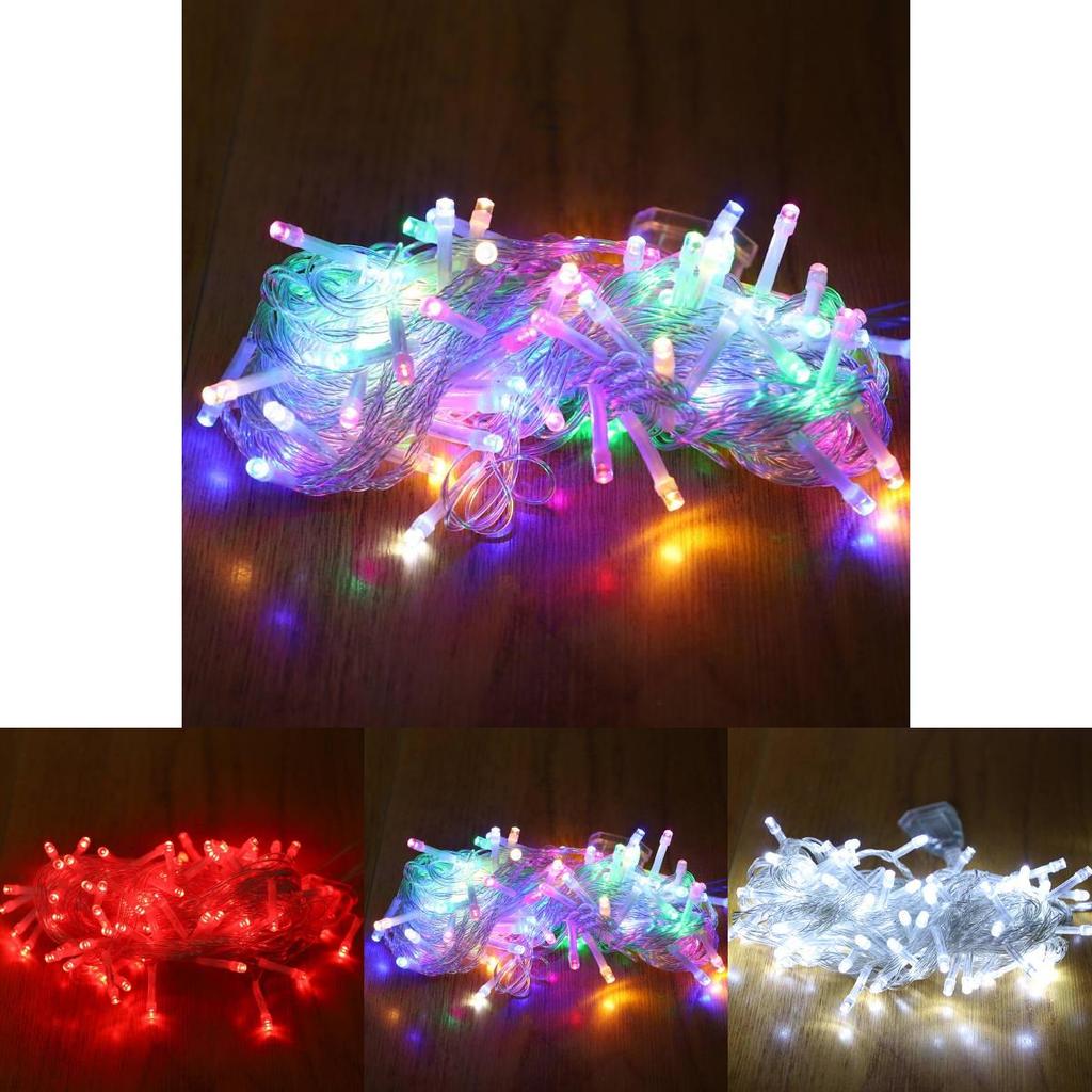 Led Fairy Light String For Indoor Festive Decor With Waterproof Design And Manual Switch
