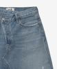 A Goldy Crisp Cross Denim Skirt - Light Blue / A30411141Sbol
